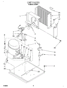 06 - Unit parts for Whirlpool Ice Machine IACS501 from AppliancePartsPros.com