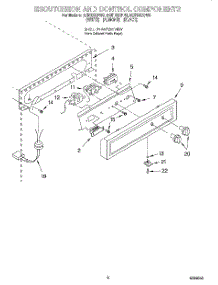 04 - Escutcheon And Control Components parts for Whirlpool Ice Machine EC5100XFB0 from AppliancePartsPros.com