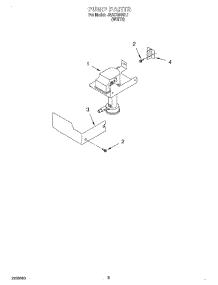 04 - Pump parts for Whirlpool Ice Machine JEACS50SL1 from AppliancePartsPros.com