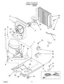 06 - Unit parts for Whirlpool Ice Machine JEACS50SL1 from AppliancePartsPros.com