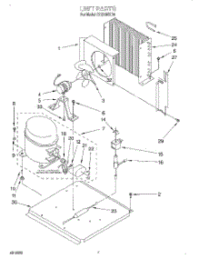 05 - Unit parts for Whirlpool Ice Machine EC510NXD0 from AppliancePartsPros.com