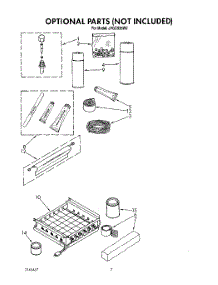 04 - Optional parts for Whirlpool Ice Machine JVGC535W0 from AppliancePartsPros.com