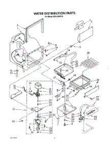 03 - Water Distribution parts for Whirlpool Ice Machine EC510WXV0 from AppliancePartsPros.com