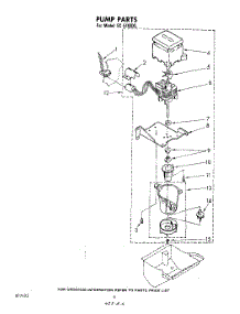 04 - Pump parts for Whirlpool Ice Maker CCS51AEL from AppliancePartsPros.com