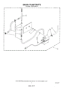 06 - Drain Pump parts for Whirlpool Ice Machine JJEC5100XT0 from AppliancePartsPros.com