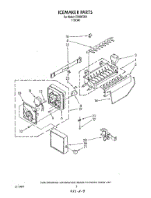 02 - Section parts for Whirlpool Ice Maker ECKMF284 from AppliancePartsPros.com
