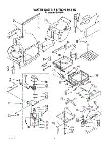 02 - Water Distribution parts for Whirlpool Ice Machine EC5150WV0 from AppliancePartsPros.com