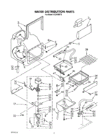 03 - Water Distribution parts for Whirlpool Ice Machine EC5100XT0 from AppliancePartsPros.com