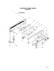 05 - Control Panel parts for Whirlpool Ice Machine IC5E from AppliancePartsPros.com