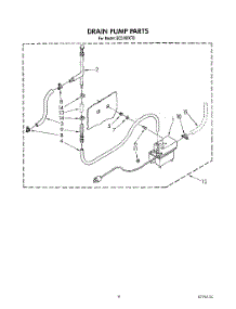06 - Drain Pump parts for Whirlpool Ice Machine EC5100XT0 from AppliancePartsPros.com