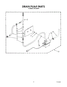 06 - Drain Pump parts for Whirlpool Ice Machine JVGC535W1 from AppliancePartsPros.com