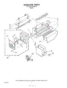 02 - Section parts for Whirlpool Ice Maker ECKMF86 from AppliancePartsPros.com