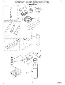 06 - Optional parts for Whirlpool Ice Machine IACS50E from AppliancePartsPros.com