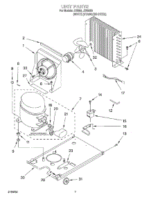 05 - Unit parts for Whirlpool Ice Machine JZ235S0 from AppliancePartsPros.com