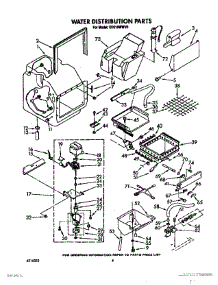 03 - Water-Distribution parts for Whirlpool Ice Machine EC515WWV0 from AppliancePartsPros.com