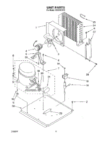 06 - Unit parts for Whirlpool Ice Machine O53CAE1610 from AppliancePartsPros.com