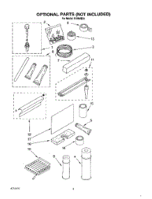 05 - Optional parts for Whirlpool Ice Machine 51IMWEX1 from AppliancePartsPros.com