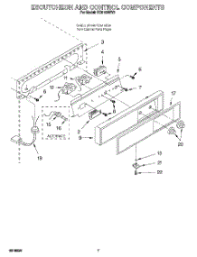 04 - Escutcheon And Control Components parts for Whirlpool Ice Machine EC5150WV2 from AppliancePartsPros.com