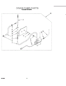 06 - Drain Pump parts for Whirlpool Ice Machine EC5150WV2 from AppliancePartsPros.com