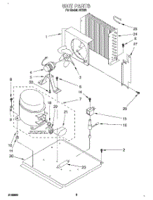 06 - Unit parts for Whirlpool Ice Machine ACS50 from AppliancePartsPros.com