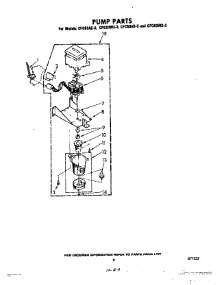 06 - Pump parts for Whirlpool Ice Machine CFCS3AE3 from AppliancePartsPros.com