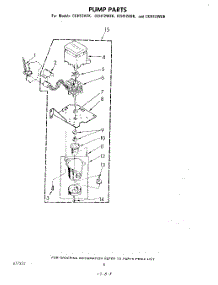 07 - Pump parts for Whirlpool Ice Machine CCH12AEK from AppliancePartsPros.com