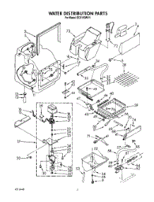 02 - Water Distribution parts for Whirlpool Ice Machine EC5150WV1 from AppliancePartsPros.com