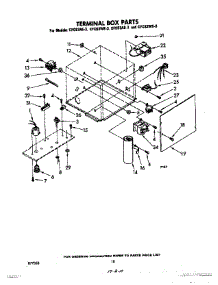 07 - Terminal Box parts for Whirlpool Ice Machine CFCS3WE3 from AppliancePartsPros.com