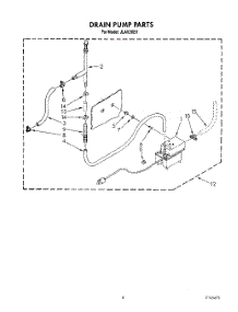 05 - Drain Pump parts for Whirlpool Ice Machine JLAIC5051 from AppliancePartsPros.com