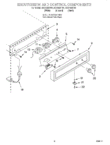 04 - Escutcheon And Control Components parts for Whirlpool Ice Machine EC5100XFN1 from AppliancePartsPros.com