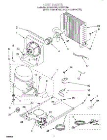 05 - Unit parts for Whirlpool Ice Machine GI1500PHW0 from AppliancePartsPros.com