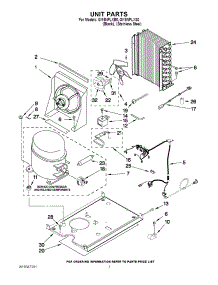 05 - Unit Parts parts for Whirlpool Ice Machine GI15NFLXB0 from AppliancePartsPros.com