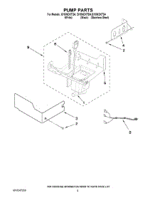 03 - Pump Parts parts for Whirlpool Ice Machine GI15NDXTB4 from AppliancePartsPros.com