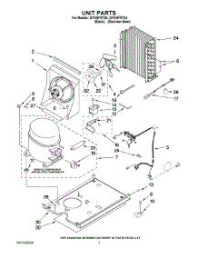 05 - Unit Parts parts for Whirlpool Ice Machine GI15NFRTB4 from AppliancePartsPros.com