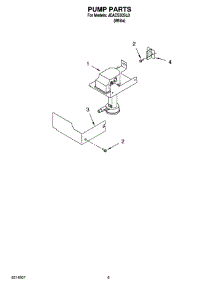 03 - Pump Parts parts for Whirlpool Ice Machine JEACS50SL8 from AppliancePartsPros.com