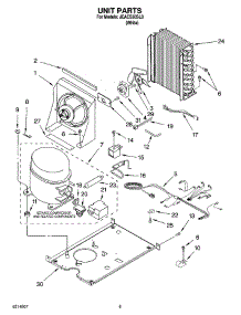 05 - Unit Parts, Optional Parts parts for Whirlpool Ice Machine JEACS50SL8 from AppliancePartsPros.com