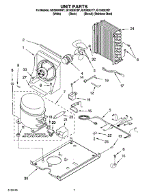 05 - Unit Parts, Optional Parts parts for Whirlpool Ice Machine GI1500XHT7 from AppliancePartsPros.com