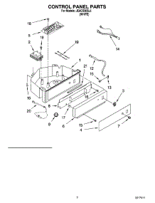 04 - Control Panel Parts parts for Whirlpool Ice Machine JEACS50SL6 from AppliancePartsPros.com