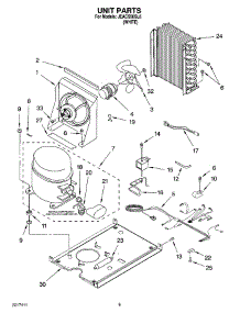 05 - Unit Parts parts for Whirlpool Ice Machine JEACS50SL6 from AppliancePartsPros.com