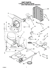 05 - Unit Parts parts for Whirlpool Ice Machine GI1500PHW6 from AppliancePartsPros.com