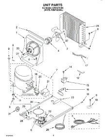 06 - Unit parts for Whirlpool Ice Machine CSW45PA1B0 from AppliancePartsPros.com