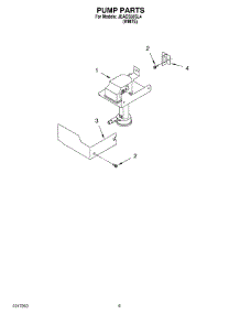 03 - Pump Parts parts for Whirlpool Ice Machine JEACS50SL4 from AppliancePartsPros.com