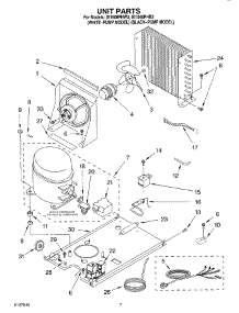 05 - Unit parts for Whirlpool Ice Machine GI1500PHW3 from AppliancePartsPros.com