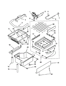 Evaporator / Ice Cutter Grid parts for Whirlpool Ice Machine GI1500PHB2 from AppliancePartsPros.com