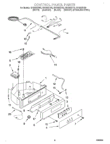 04 - Control Panel parts for Whirlpool Ice Machine GI1500XHW2 from AppliancePartsPros.com