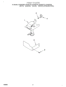 03 - Pump parts for Whirlpool Ice Machine GI1500XHS2 from AppliancePartsPros.com