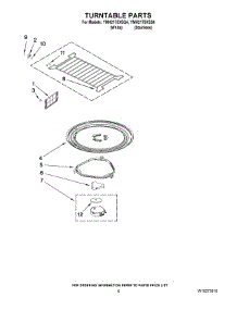 05 - Turntable Parts parts for Whirlpool Microwave YMH2175XSS4 from AppliancePartsPros.com