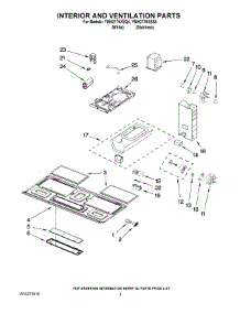 03 - Interior And Ventilation Parts parts for Whirlpool Microwave YMH2175XSQ4 from AppliancePartsPros.com