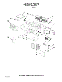 04 - Air Flow Parts parts for Whirlpool Microwave MH2175XSB4 from AppliancePartsPros.com