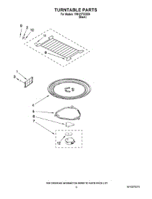 05 - Turntable Parts parts for Whirlpool Microwave YMH2175XSB4 from AppliancePartsPros.com